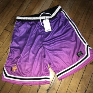 Lost Angel Purple Basketball Shorts